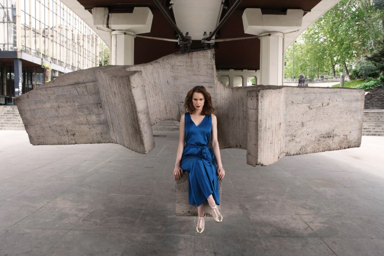 1 Carolina Verd en el Museo al Aire Libre de Madrid