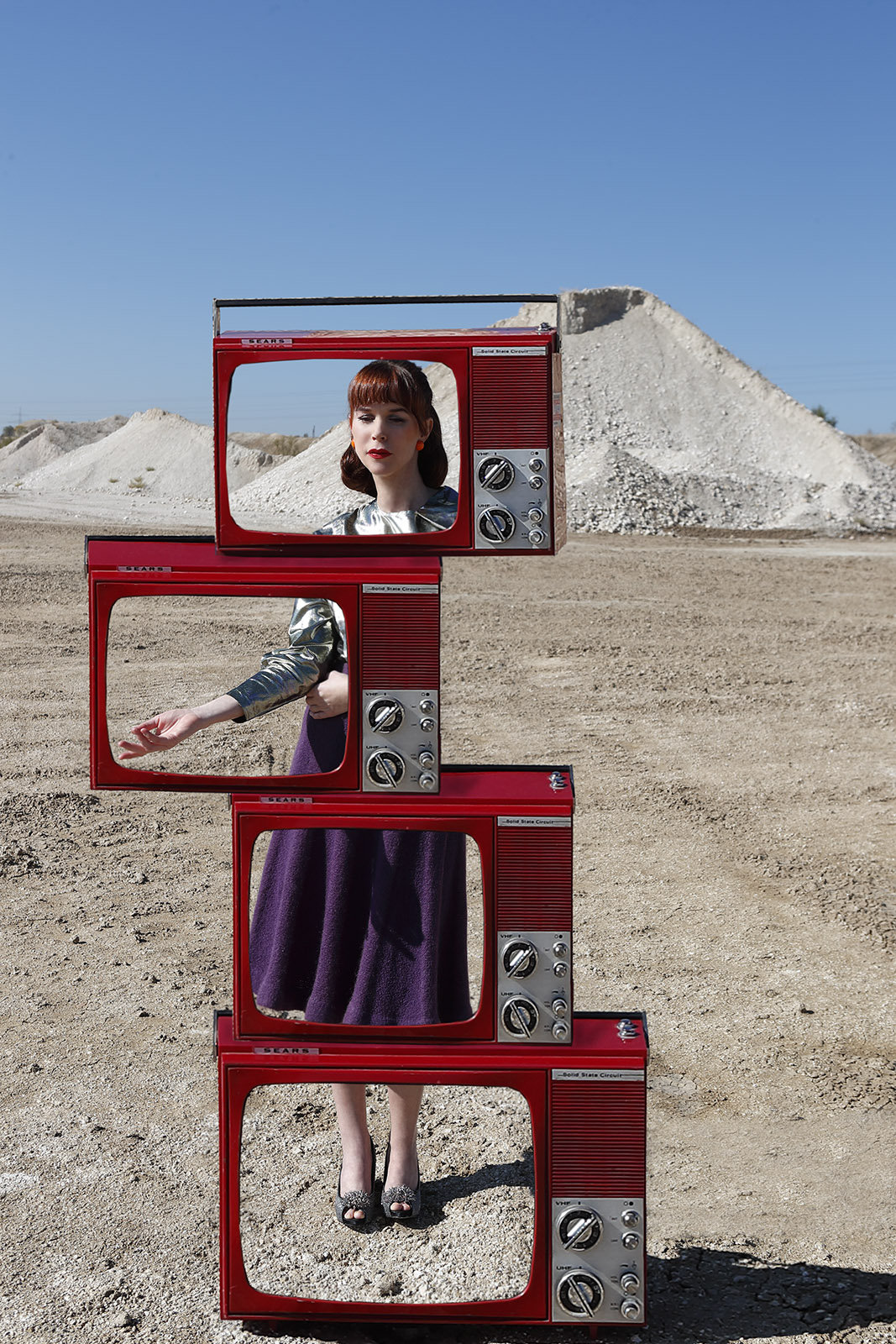 The photograph by Lee Friedlander. A known world converted to